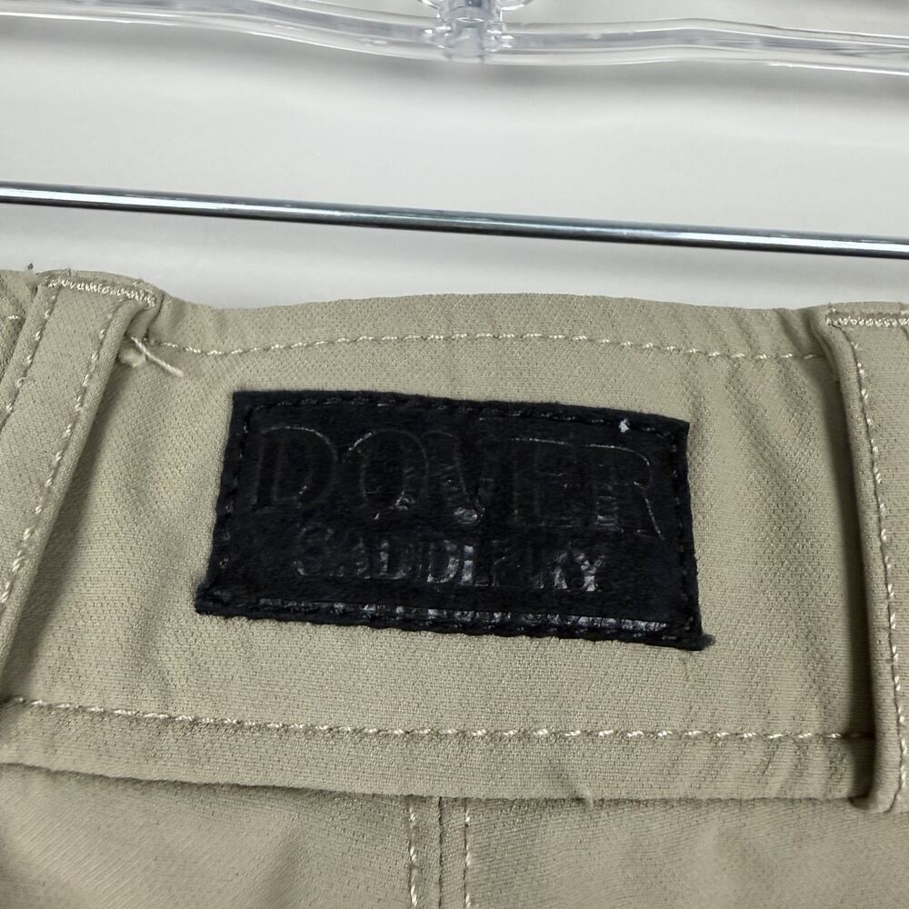 Dover Saddlery Equestrian Riding Breeches Women's Size 28 Beige Knee Grip - Picture 11 of 13